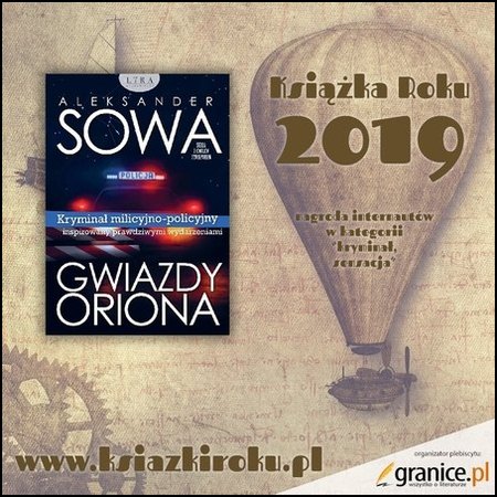 Gwiazdy Oriona to najlepszy krymina roku 2019 portalu Granice.pl - wybr internautw.